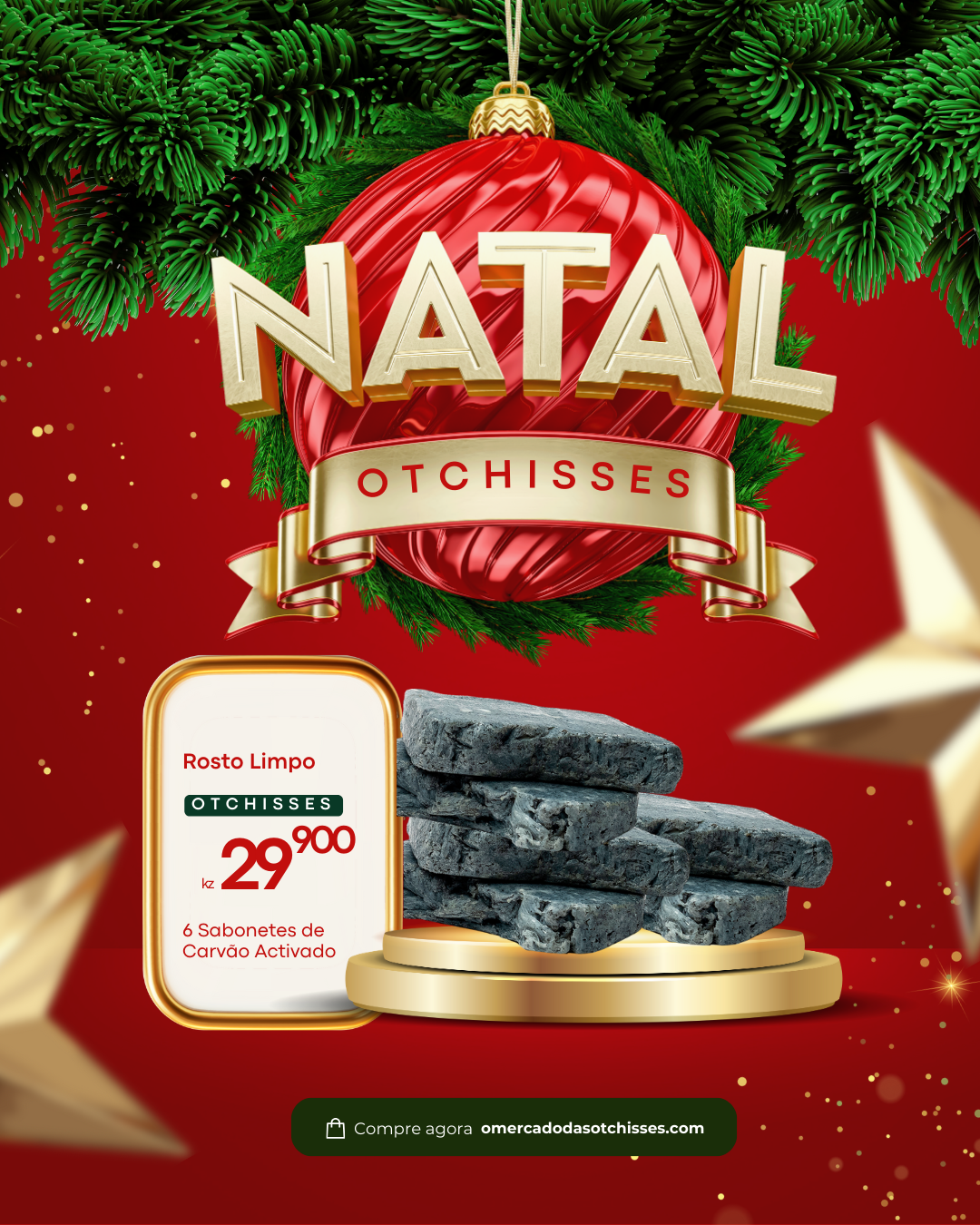 Sabonete Facial de Carvão Ativado