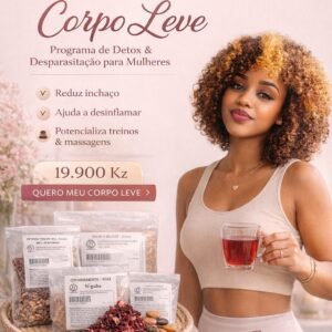 Aracely Corpo Leve Programa de Detox & Desparasitação para Mulheres por Jéssica – Massoterapeuta & Personal Trainer | Marca Aracely